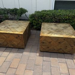 Coffee Table Set And End Tables 