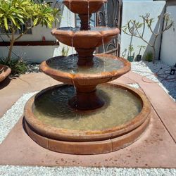 Water Fountain 6'h ×6'w