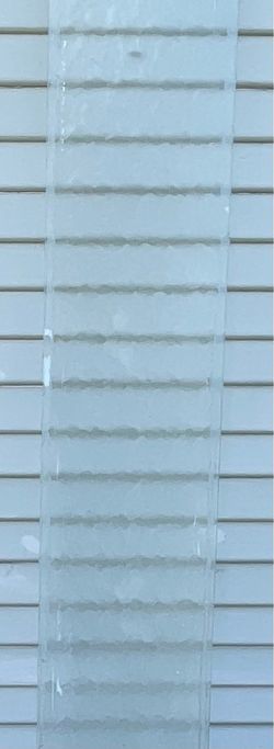 Piece of Frosted Glass (81 3/4” x 9”)