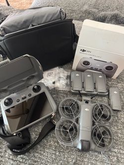 DJI Neo 2 with transmitter and RC 2 controller a