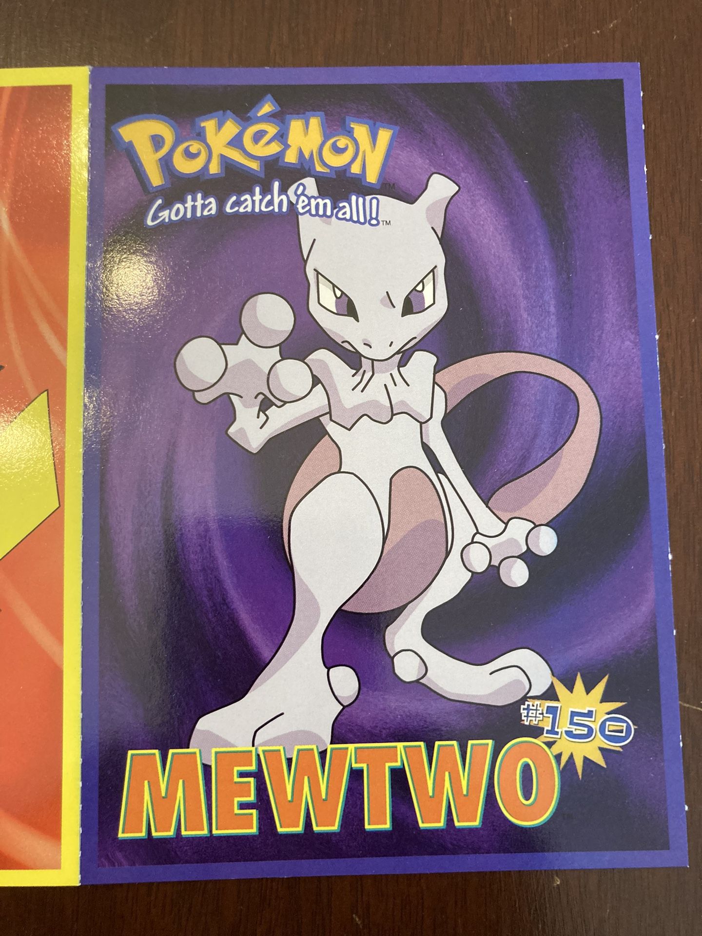 Vintage Pokémon Post Cards 1998 Excellent Condition 