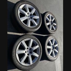 4 - 225/50r17 235/50r17 5x114.3 5x4.5 Stock Nissan 350z 370z Maxima G35 G37 Altima Civic Accord Wheels Rims Good Treads Tires!!!!!!!!!