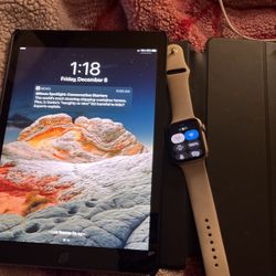 Apple Tablet And Apple Watch