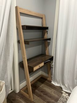 Ladder Desk with Drawer