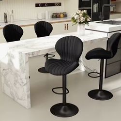 ❤️ Black Bar Stools! New In Box !