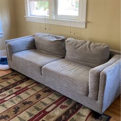 Gray Fabric Couch!