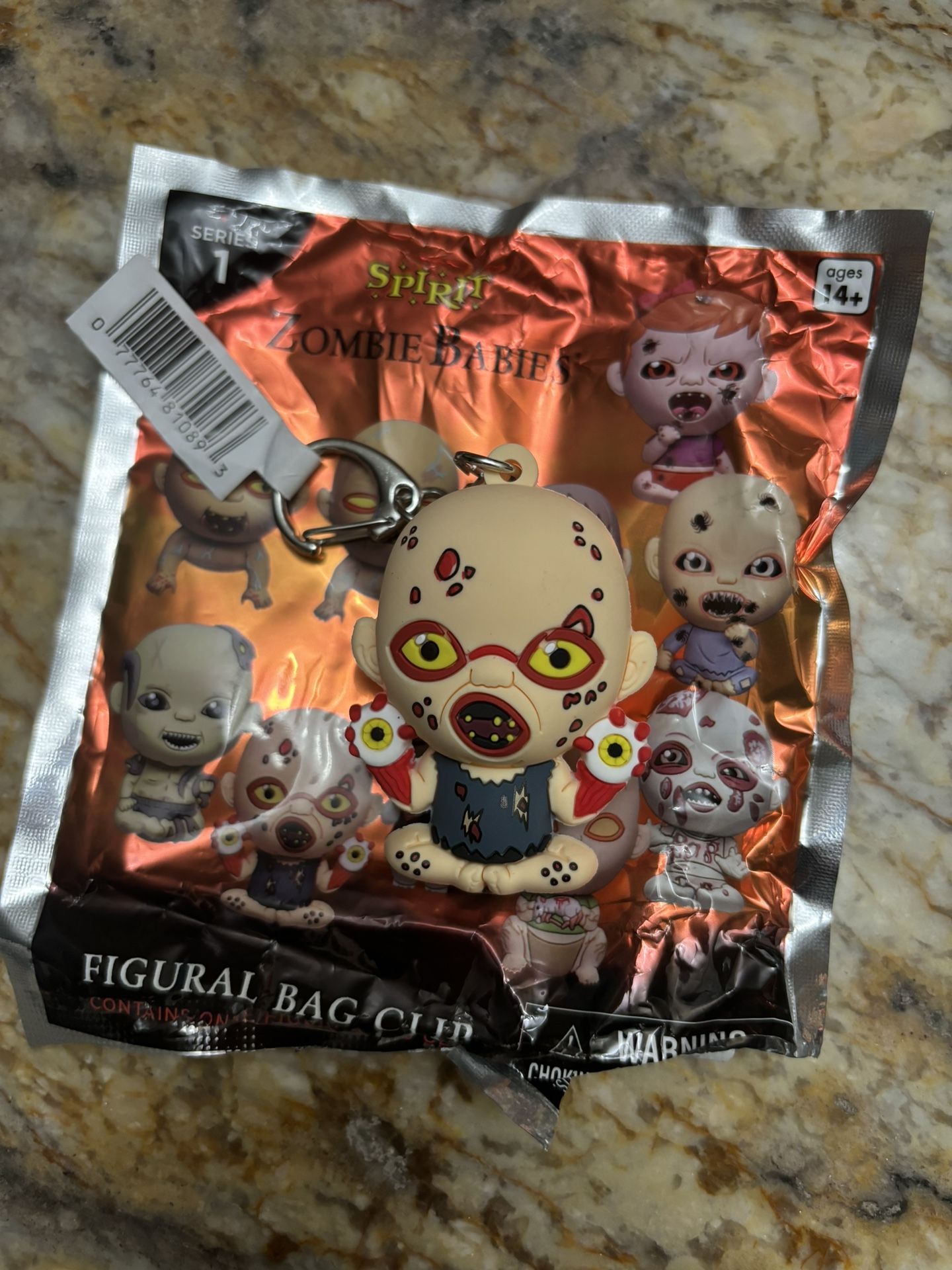 Spirit Halloween Keychain New