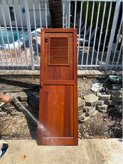Teak door measurements in photos marine door, closet