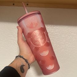 Pink Starbucks Cup