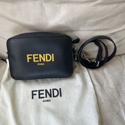 Fendi Roma Rare Holiday Camera Bag Calfskin Unisex