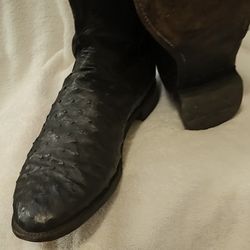Ostrich Boots