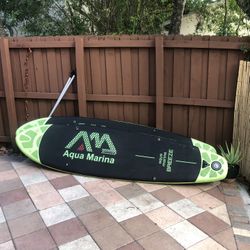 2x Aqua Marina Inflatable SUP