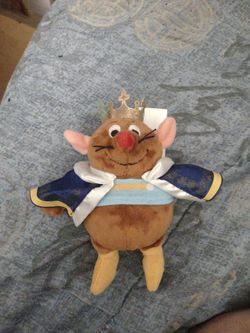 Disney store Cinderella Gus Royal Court plush, 6 inch plush