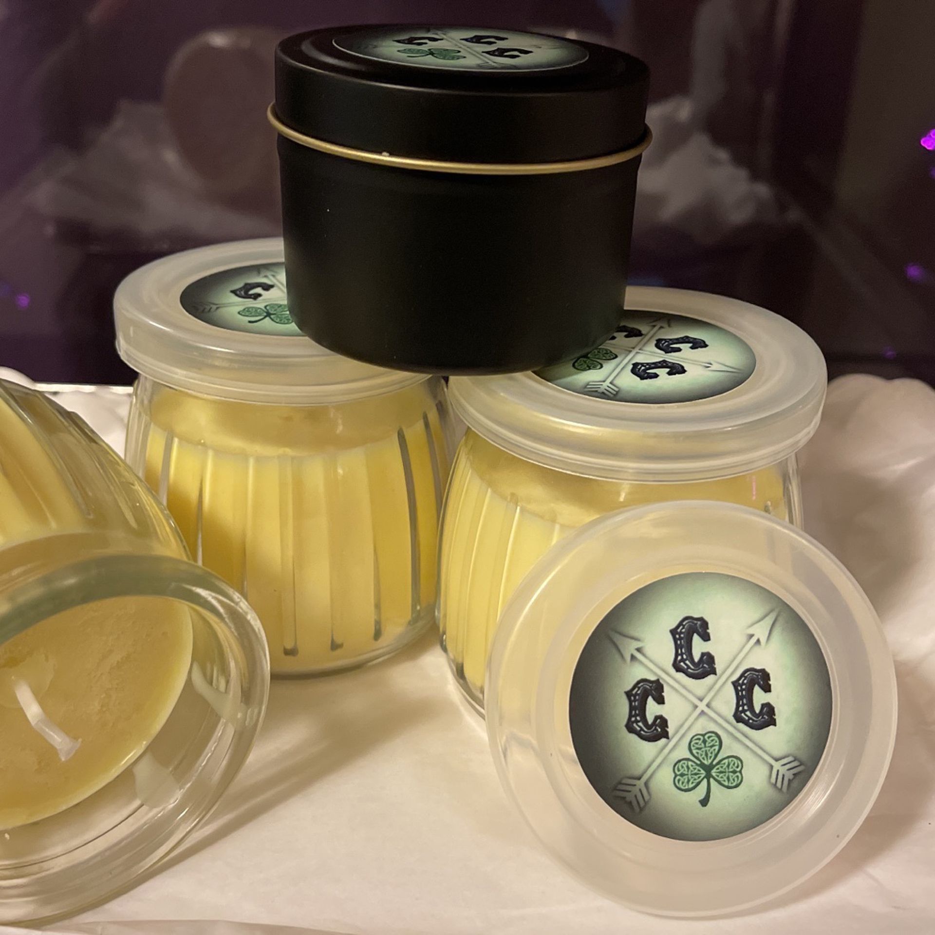 NEW Batch Organic Soy Candles 🕯 LEMON 🍋