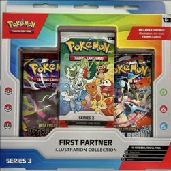 Pokémon First Partner Illustration Collection Series 3 Sealed Pokemon Promo 2026