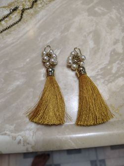 Silk Tassel Earrings