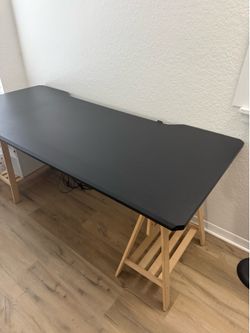 Large Black Desk - Sunday ONLY