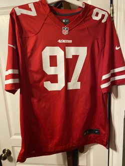 49ers Nike , XL , Nick Bosa Red Home Rookie Jersey