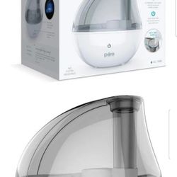 NWT NWT Pure Enrichment MistAire Silver Ultrasonic Cool Mist Humidifier