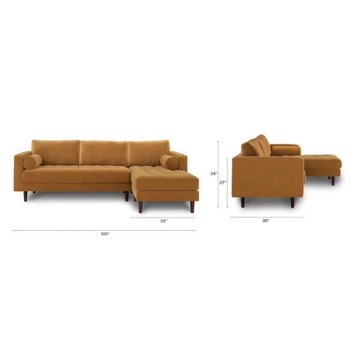 Article Sven 100” Right Sectional