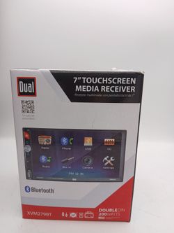 Dual 7 inch touchscreen 200 watt double din receiver