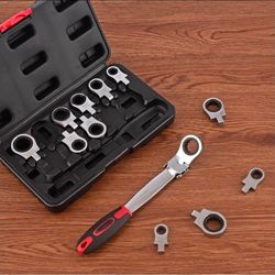 REMOVABLE HEAD RATCHET WRENCH SET