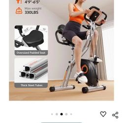 NEW OUT OF BOX Exercise Bike $75 Firm 