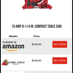 skil table saw 