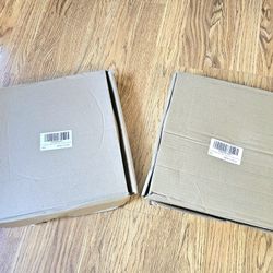 Lot Of 2 Flexible Quarter Round Molding, Peel And Stick Silicone Edge Trim  ( White )