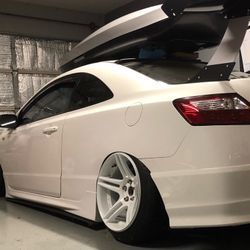 8th Gen Civic Si Coupe (2006–2011) Rear Lip + Side Skirts – NEW