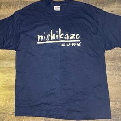 Vintage Sega Nintendo PS2 NishiKaze Taiko Promo Shirt size XL