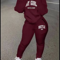 Burgundy Jogger 