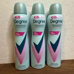 Degree deodorant spray bundle 3pk