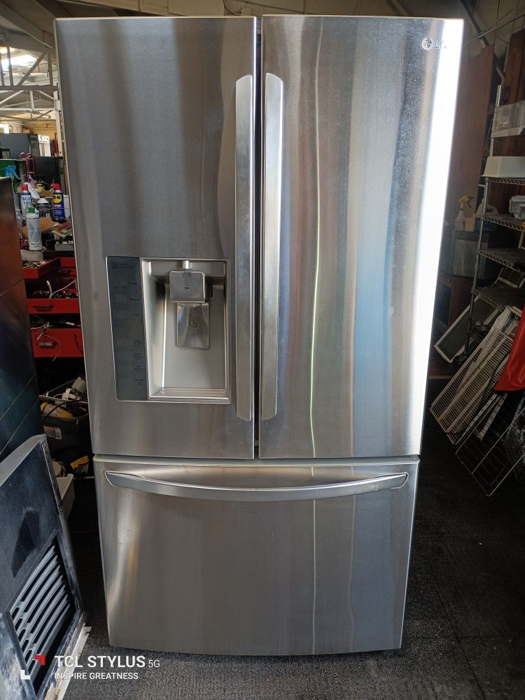 Refrigerator LG Everything Is And Good Working Condition 3 Months Warranty Delivery And Install