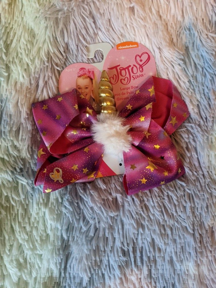 Unicorn Stars JoJo Siwa Bow