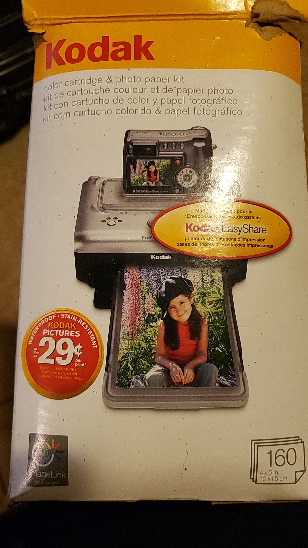 Kodak photo paper kit