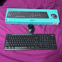 Logitech Wireless keyboard And Mouse 