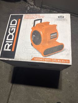 Ventilador Ridgid nuevo