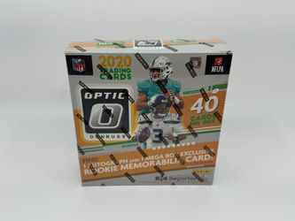 2020 NFL Football Panini Optic Fanatics Exclusive Red Hypers Mega Box