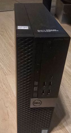DeskTop 🖥  DELL OptiPlex 7040, 3.10GHz CPU/8.0gb.RAM/128GB.SDD,  Windows 11, usb-Wi-Fi,  DVD-RW,  Work Good ✔️