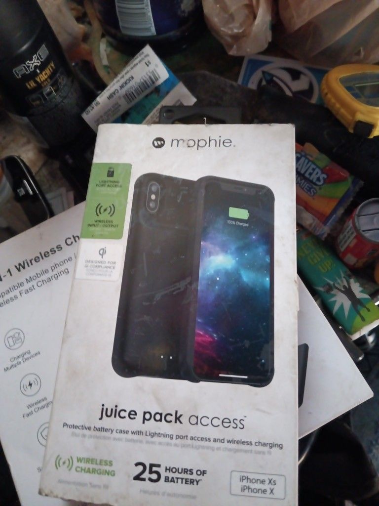 mophie juice pack Access Battery Case For iPhone® Xs, Black,