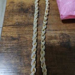 Stainless Steel Out Rope  Chain 18 Inch