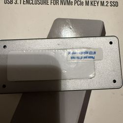 Sabrent SSD Enclosure
