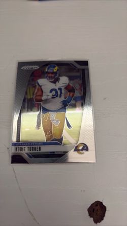 Kobie turner foot ball card
