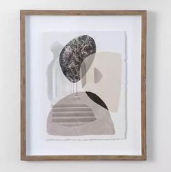 Abstract framed art