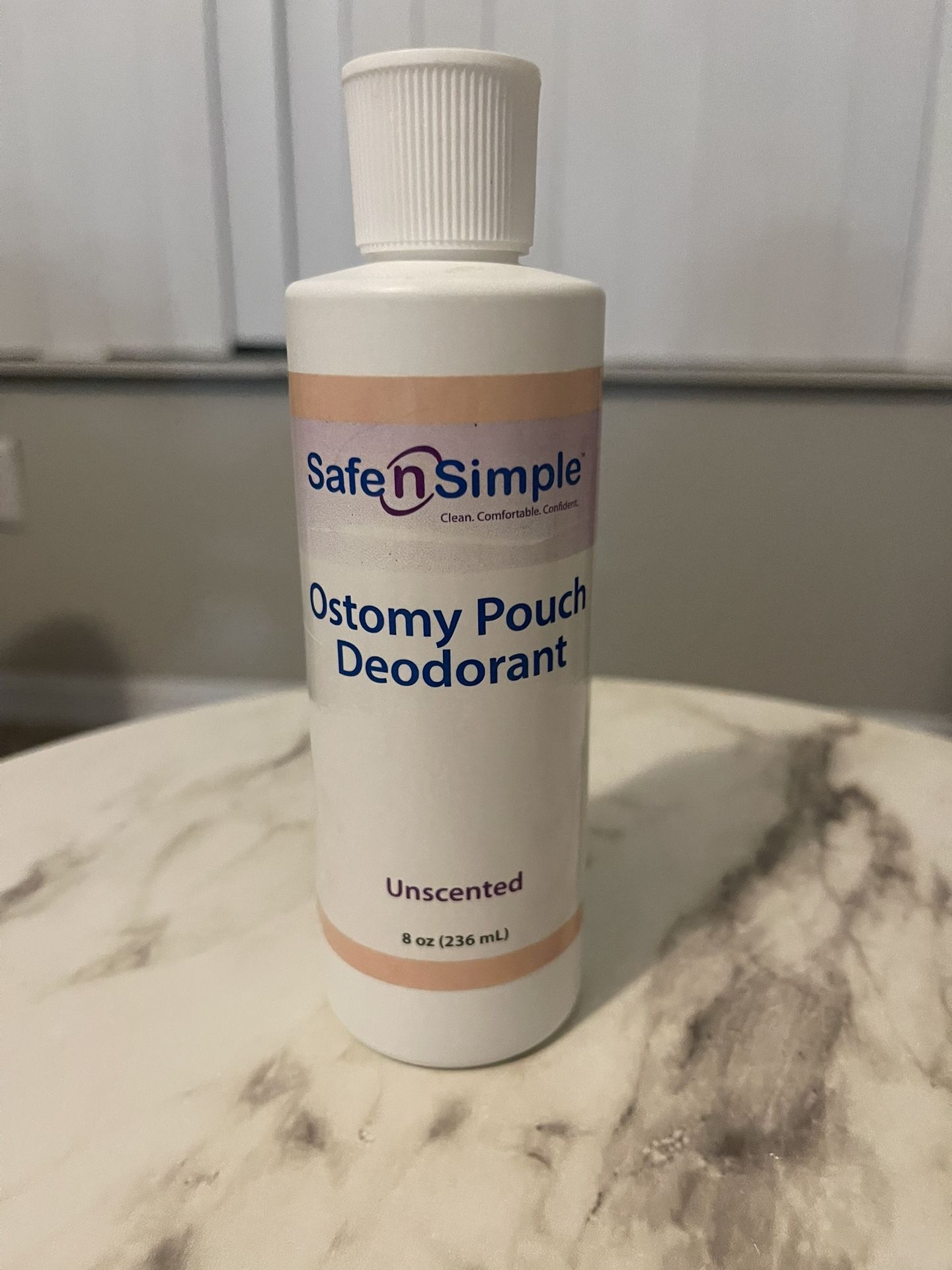 Ostomy Pouch Deodorant Classic Blue - Safe Deodorant - Colostomy Bag Odor Eliminator - Colostomy Deodorizer - 8 Fluid Ounce Drops