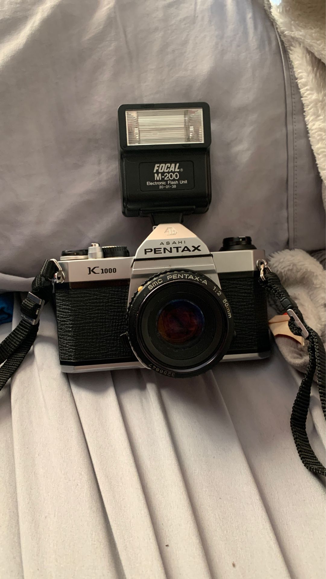 Asahi Pentax k1000 camera