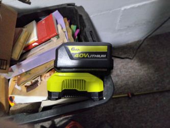 Ryobi 40 volt backpack blower