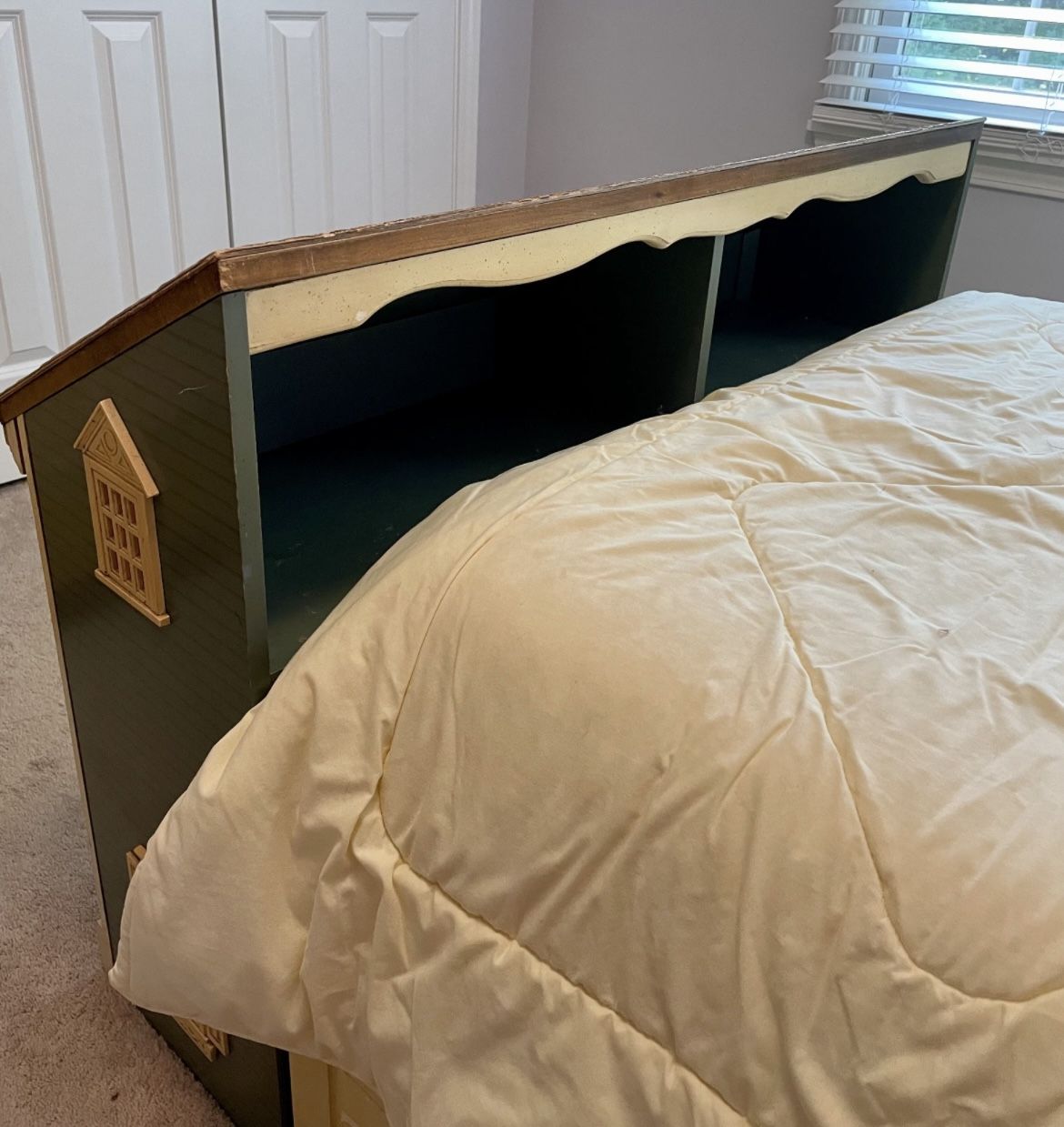 Antique Singer Dollhouse Bed