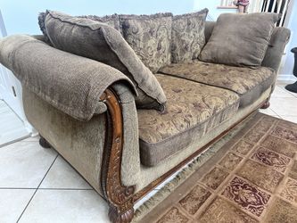 3- Piece Living Room Set Sofa , Lounge Chair, And Chair